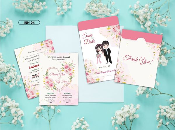 Chi phí in thiệp cưới không chỉ là con số, mà là sự tinh tế trong từng chi tiết