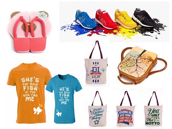 Các sản phẩm từ kỹ thuật in lụa