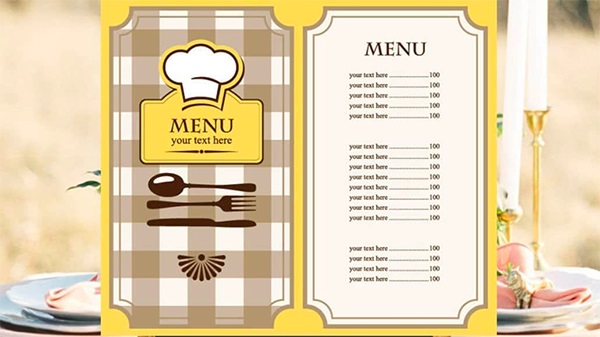 Cách làm menu bằng Word nhanh, đơn giản mà không phải ai cũng biết