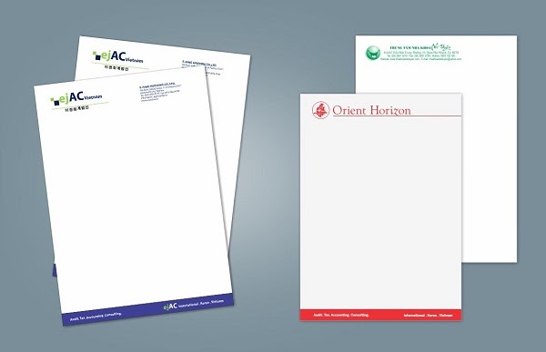 Đa dạng các loại Letterhead
