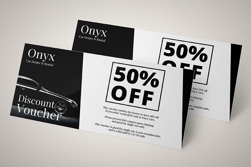 Mẫu voucher số 6