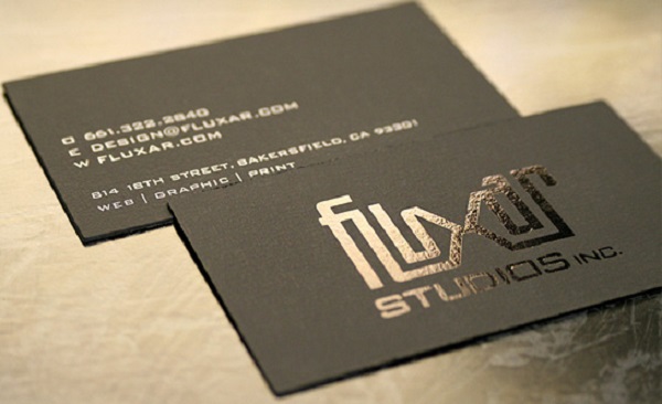 Mẫu in name card bằng giấy kraft bằng phương pháp ép kim đem đến sự đẳng cấp cho ấn phẩm