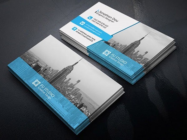 Mẫu 1: Mẫu business card FU STUDIO