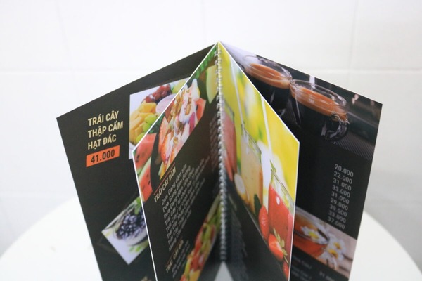 Mẫu menu số 07 thông dụng nhất hiện nay