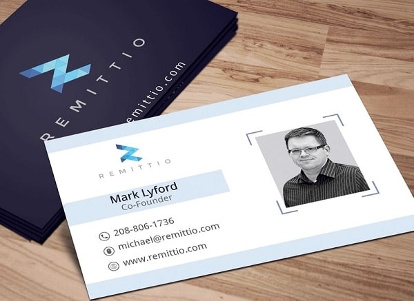 Card visit giám đốc có hình ảnh