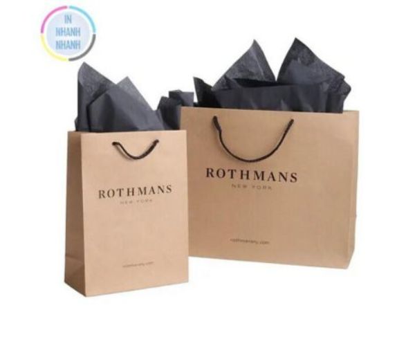 Đặt in túi giấy đựng giày giá rẻ và chất lượng tại In Nhanh Nhanh