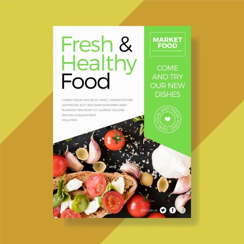 Nên lưu ý các tiêu chí khi thiết kế tờ rơi dinh dưỡng