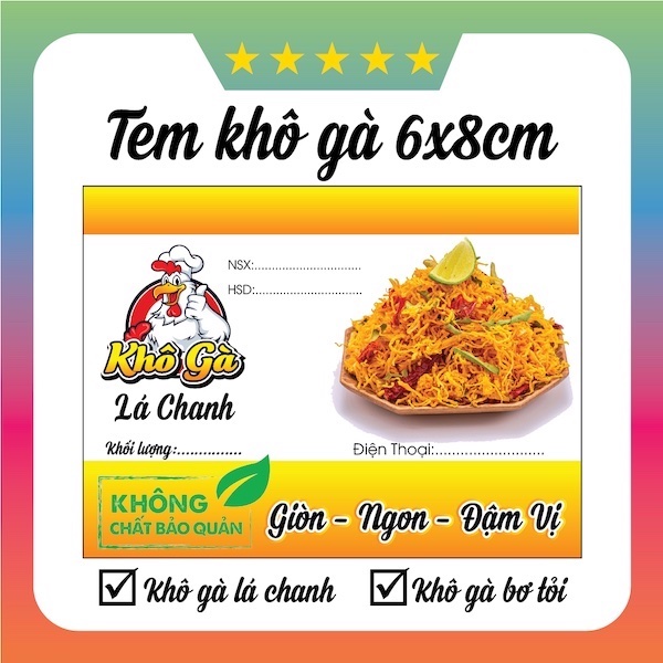 Quy định về tem nhãn thực phẩm