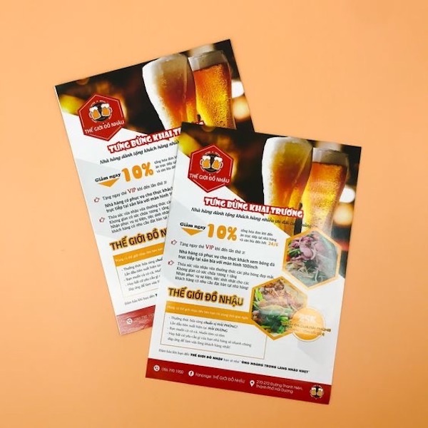 Tờ rơi sản phẩm