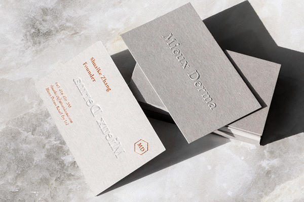 Danh thiếp in bằng giấy Ivory