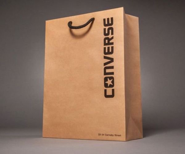 Mẫu túi giấy đựng giày cổ điển và cuốn hút