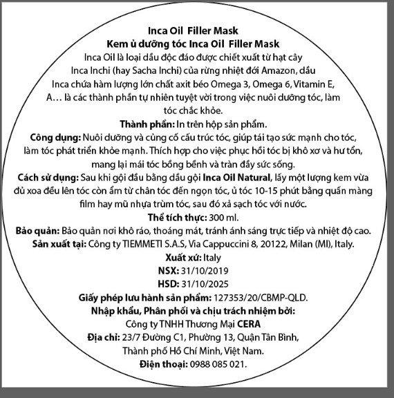 Mẫu tem phụ mỹ phẩm hình tròn đơn giản