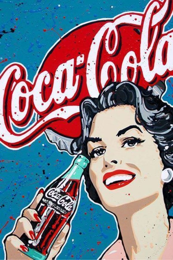 Poster đậm chất Coca Cola