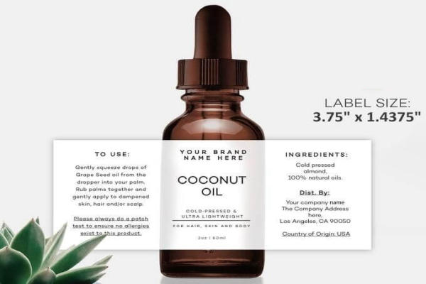 Tem nhãn mỹ phẩm sẽ có thông tin về thành phần