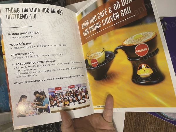 In catalogue bìa cứng là sự lựa chọn hoàn hảo với thiết kế sang trọng