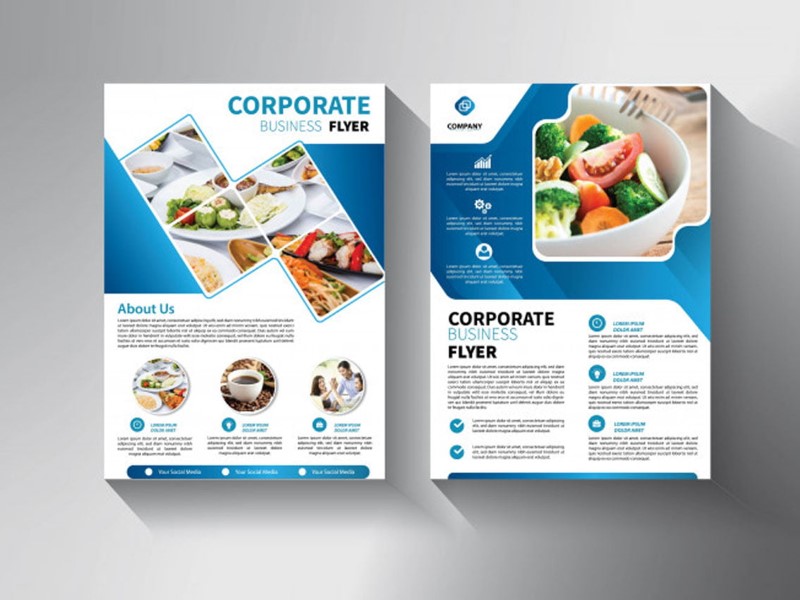 Tờ rơi giới thiệu thông tin có thể được ứng dụng trong nhiều mục đích Marketing