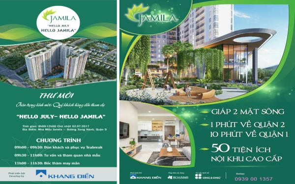 Thiệp mời hội nghị dự án bất động sản