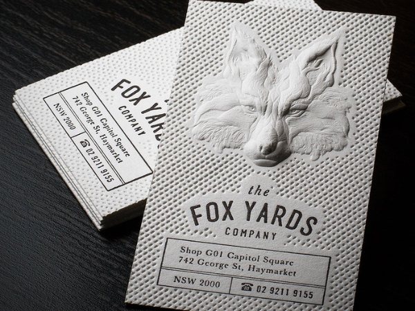 Mẫu name card giấy mỹ thuật cao cấp