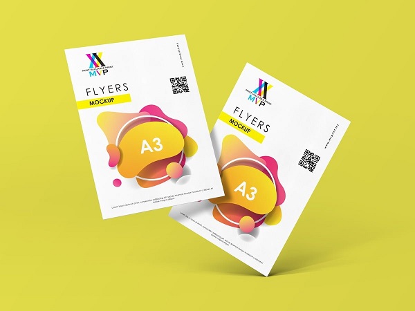 Flyer kích thước A3 phổ biến