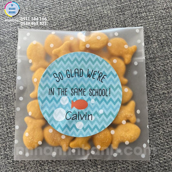 Một số loại giấy decal có thể chống nước nên có thể dán lên bao bì sản phẩm