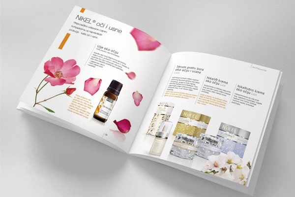 Catalogue mỹ phẩm khổ vuông