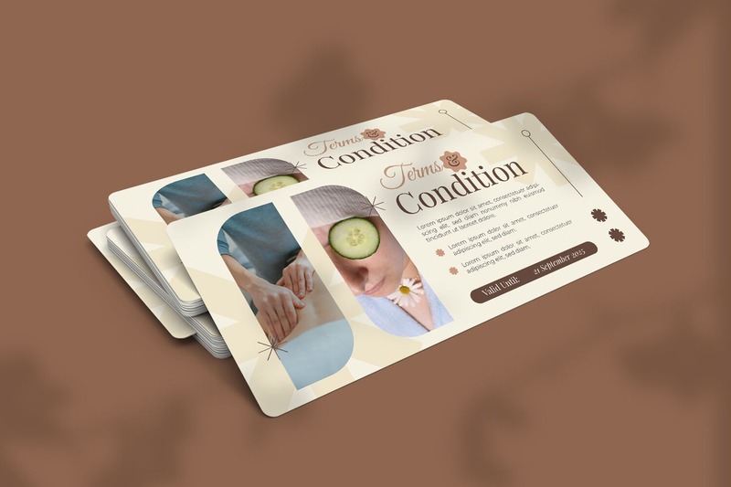 Mẫu voucher spa số 7