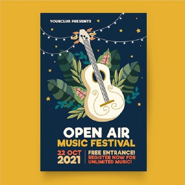 Mẫu poster quảng cáo đầy nghệ thuật