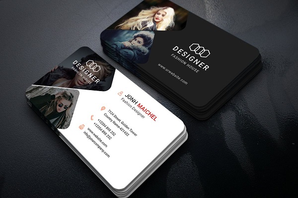 Mẫu card visit cho ngành thời trang chuyên nghiệp