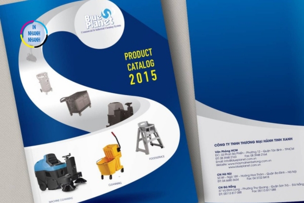 Mẫu catalog giới thiệu sản phẩm máy chà sàn