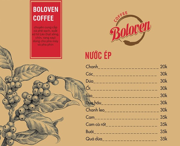 Mẫu menu thiết kế Powerpoint ngang số 9