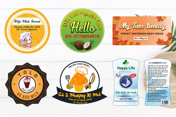 Các mẫu mã decal đa dạng