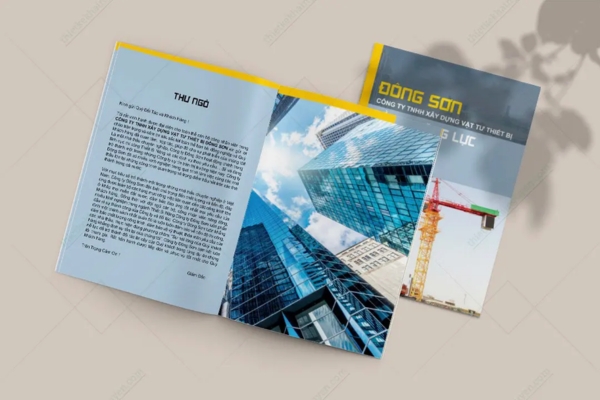 Catalogue bất động sản đẹp, ấn tượng