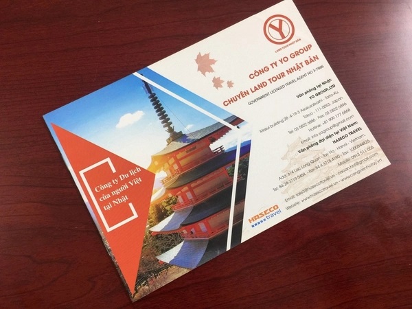 Mẫu catalogue giới thiệu về tour du lịch Nhật Bản