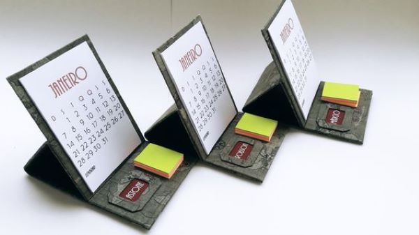 Lịch để bàn có thiết kế độc đáo