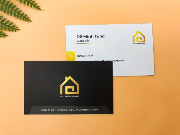 Mẫu card visit giám đốc công ty