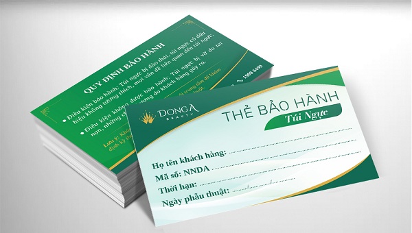 Lựa chọn chất liệu in phiếu bảo hành phù hợp với nhu cầu sử dụng