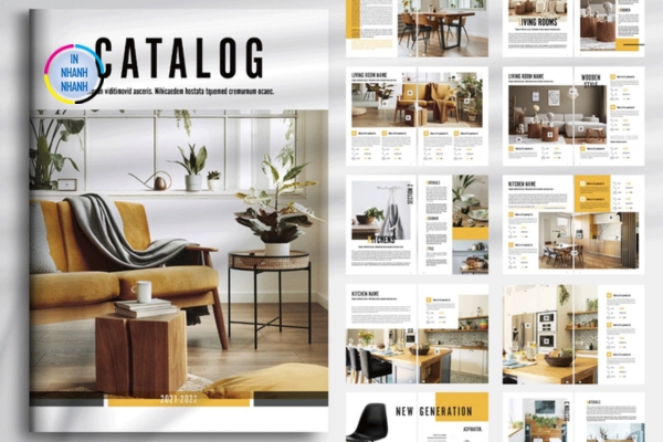 Mẫu Catalog nội thất đồ gỗ