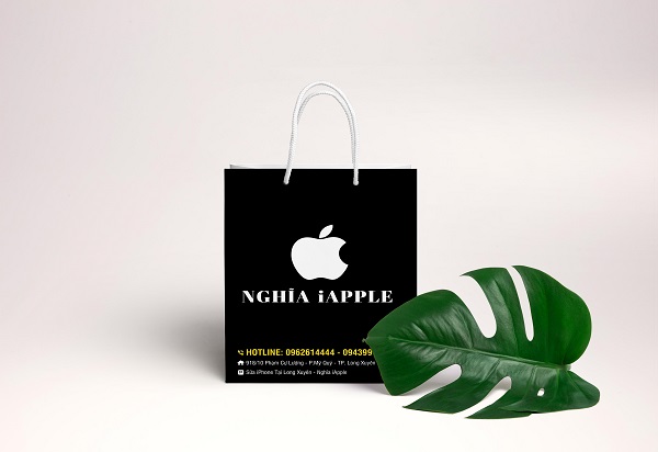 Mẫu túi giấy đựng điện thoại