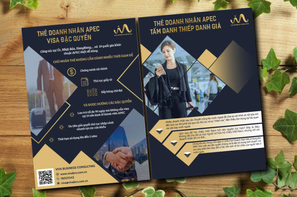 Mẫu tờ rơi được thiết kế 2 mặt ấn tượng 