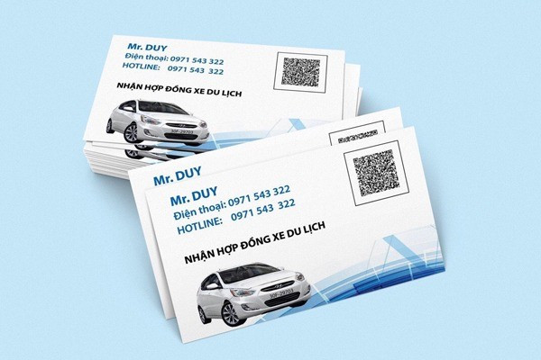 &nbsp;&nbsp;&nbsp;Card visit cho xe du lịch đẹp