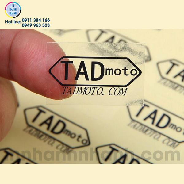 Các loại giấy decal vừa có thể trang trí vừa có thể làm nhiều các ấn phẩm khác nhau