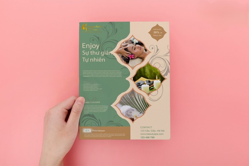 Nên cân nhắc lựa chọn màu sắc tờ rơi phù hợp với “cá tính” doanh nghiệp