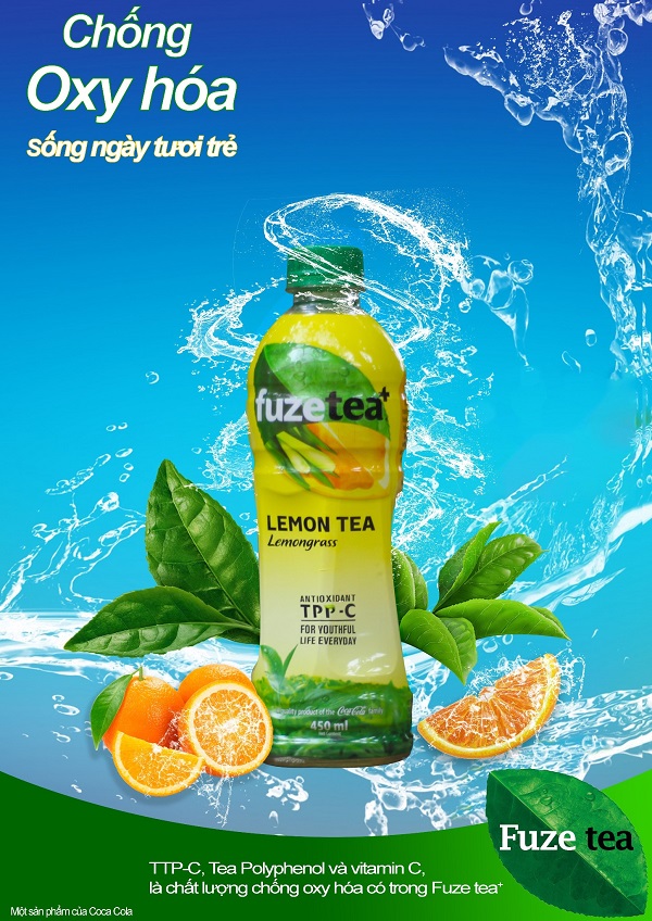 Mẫu poster quảng cáo nước giải khát của Coca cola