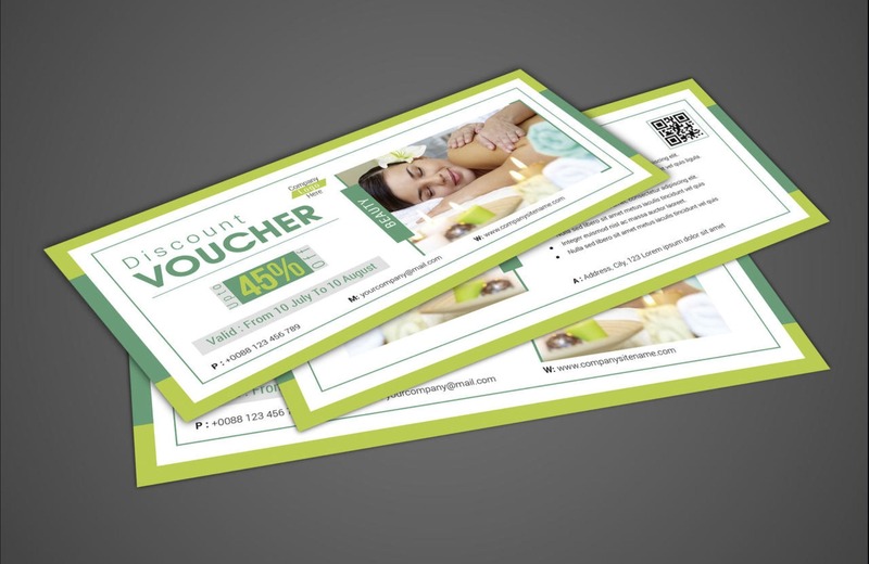 Mẫu voucher liệu trình chăm sóc da