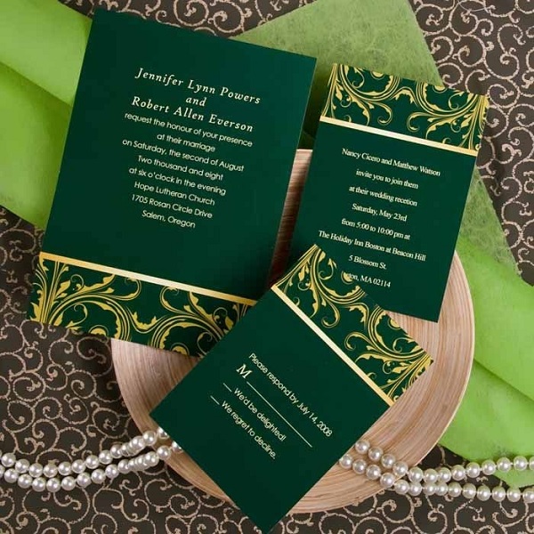 Mẫu thiệp cưới phong thủy đẹp mắt