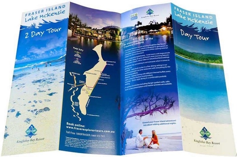 Mẫu Brochure quảng cáo dịch vụ du lịch