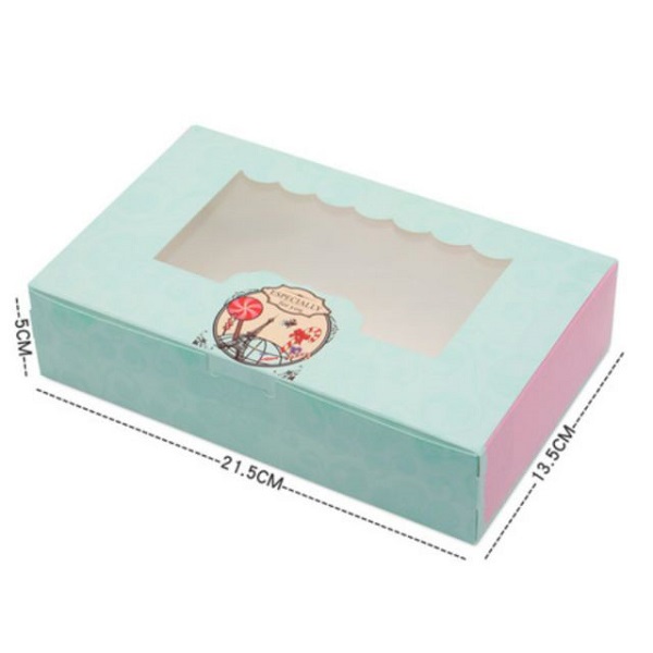 Kích thước hộp giấy đựng bánh