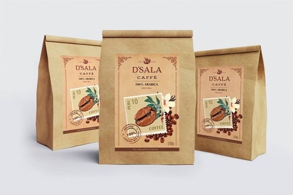 Tem nhãn được in bằng giấy Kraft