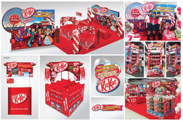 Thiết kế POSM ấn tượng mang đến sự thu hút cho các khách hàng