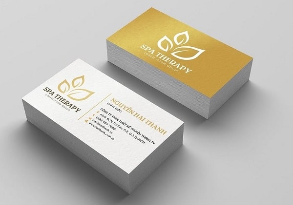 Card visit giám đốc lĩnh vực làm đẹp